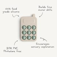 Pop-it telefoon - MUSHIE rozen - thumbnail