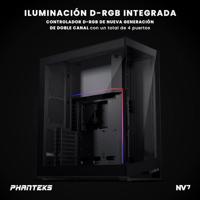 Phanteks PHANTEKS NV Series NV7 Big-Tower, Tempered Glass, DRGB - schwarz Full Tower PC-behuizing, Gaming-behuizing Wit - thumbnail
