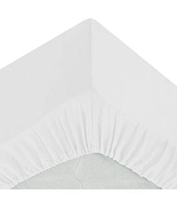 Verstelbaar onderlaken Atmosphera Wit 160 x 200 cm