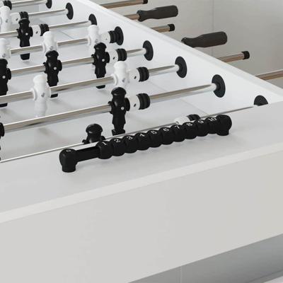 VidaXL Voetbal tafel tellingen 2 pcs zwart 30 x 2,2 x 2,9 cm kunststof