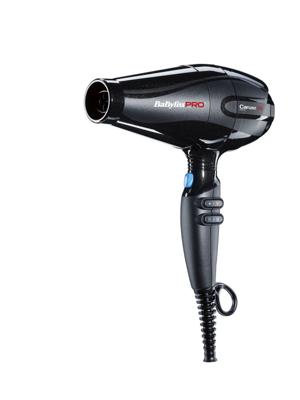 Babyliss Pro Caruso-HQ Föhn Ref.BAB6970IE Zwart