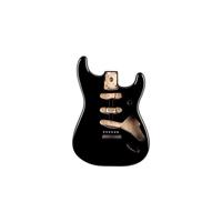 Fender Classic Series 60&apos;s Stratocaster SSS Alder Body Black losse elzenhouten solid body voor elektrische gitaar - thumbnail