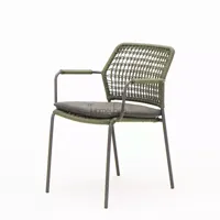 Taste Barista stapelbare tuinstoel rope green - thumbnail