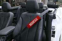 Kussentje voor veiligheidsgordel Sparco SPC1209RD Rood - thumbnail