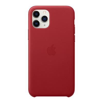 Apple leather case iPhone 11 Pro red