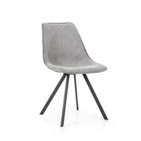 By-Boo Eetkamerstoel 'Boy' kleur Grijs - thumbnail