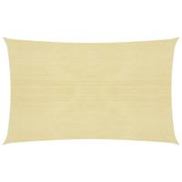 Zonnezeil 160 g/m 3x5 m HDPE beige - thumbnail