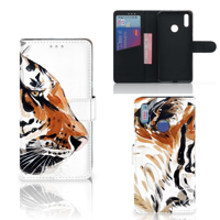 Hoesje Huawei Y7 (2019) Watercolor Tiger - thumbnail