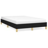 Bedframe zonder matras 120x190 cm stof zwart - thumbnail