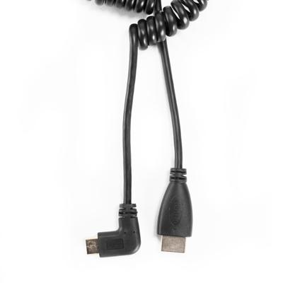 Caruba HDMI MiniHDMI Spring Wire Angled