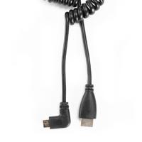 Caruba HDMI MiniHDMI Spring Wire Angled - thumbnail
