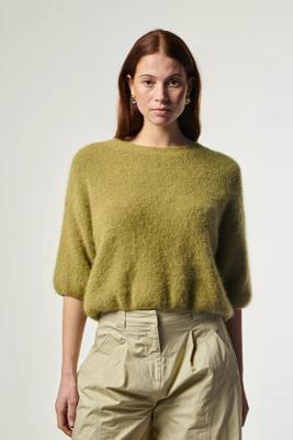 Aaiko Trui Lani Knit | Groen Aaiko Trui Lani Knit | Groen