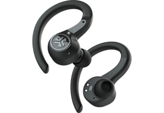 JLab Epic Air Sport ANC echt draadloze oordopjes, bluetooth draadloze hoofdtelefoon en usb oplaadcase met actieve ruisonderdrukking, trainingsbestendig IP66 en kenmerkend 3 EQ-geluid