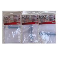 Waszakjes met rits - Set van 3 - wit - thumbnail