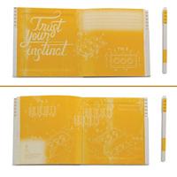 LEGO Notebook with Pen Yellow - thumbnail