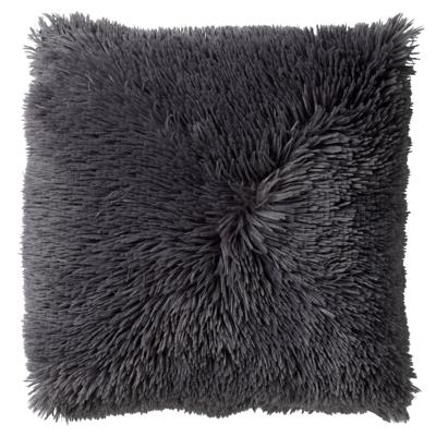 Sierkussen Fluffy 45x45 cm Charcoal Gray