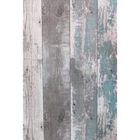Noordwand behang topchic wooden planks donkergrijs en blauw - thumbnail