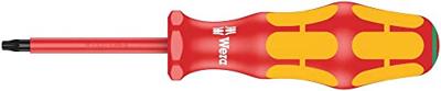 Wera 167 i VDE geïsoleerde TORX® Schroevendraaier, TX 10 x 80 mm - 1 stuk(s) - 05006170001 Wera 167 i VDE geïsoleerde TORX® Schroevendraaier, TX 10 x 80 mm - 1 stuk(s) - 05006170001
