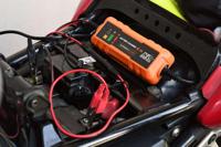 Autolader - XLPT - 1A - 20W - 12V - 3m - Inclusief afneembare kabel met ring en krokodilklemmen - thumbnail