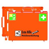 Söhngen 0360104 EHBO-koffer houtbewerking DIN 13157 + uitbreidingen 400 x 400 x 300 x 150 Oranje - thumbnail