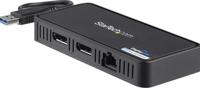 .com USB naar Dual DisplayPort - Mini dock - Mac & Windows - Dual 4K 60Hz - GbE - DisplayPort hub - Dual monitor docking station - thumbnail