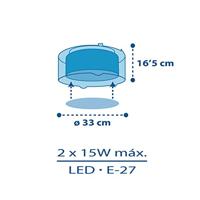 Dalber Kinderkamer plafondlampPlanets Ø 33cm - 41346 - thumbnail