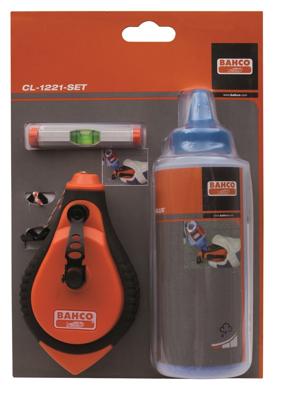 Bahco kalklijn terugspoel - blauwe kleur | CL-1221-SET
