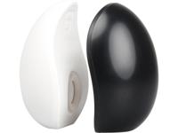 Fackelmann pouring&dispensing set zout- en peperstrooier zwart/wit set van 2 - thumbnail