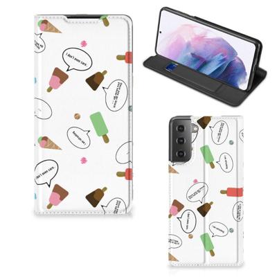 Samsung Galaxy S21 Plus | Flip Style Cover | IJsjes Samsung Galaxy S21 Plus | Flip Style Cover | IJsjes