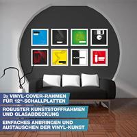 Glorious Vinyl Frame Set Wit (set Van 3) - thumbnail