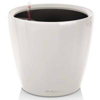Jardiniere - Classico premium LS 28 - Complete set - Glanzend wit - 7 L - LECHUZA - thumbnail
