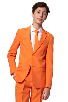 Tiener Kostuum Oranje Opposuits