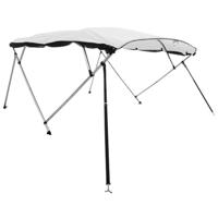 Biminitop 4 bogen met mesh zijwanden 243x(230-244)x137 cm - thumbnail
