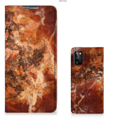 Samsung Galaxy A41 | Standcase | Marmer Bruin