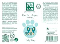 Eau de Cologne Menforsan Baby Dog Hond Fris Puppy's 125 ml Baby - thumbnail