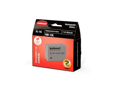 Hähnel Fototechnik HL-10L Camera-accu Vervangt originele accu NB-10L 7.4 V 860 mAh