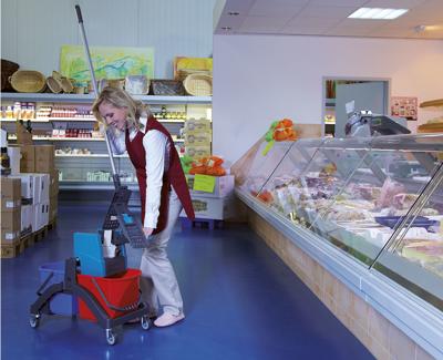 Leifheit professional vloerwisser - 50 cm - met telescoopsteel (105-175 cm)