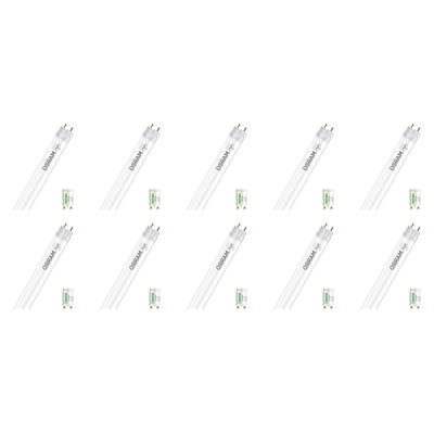 OSRAM - LED TL Buis T8 met Starter 10 Pack - SubstiTUBE Value EM 830 - 60cm - 7.6W - Warm Wit 3000K