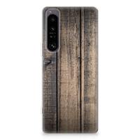 Sony Xperia 1 IV | Bumper Hoesje | Steigerhout - thumbnail