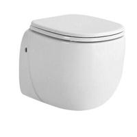 Wandcloset Best Design Quali One-Pack 50x35x38 cm Hoogglans Wit (inclusief zitting) - thumbnail