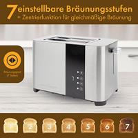 Profi Cook PC-TA 1250 Broodrooster Met broodrekje RVS - thumbnail