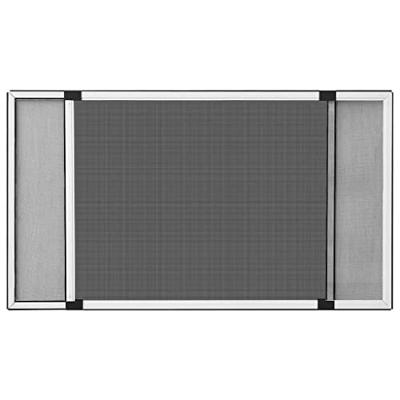 VidaXL Raamhor uitschuifbaar (100-193)x75 cm wit - thumbnail
