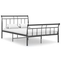 Bedframe metaal zwart 120x200 cm - thumbnail