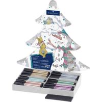 Faber Castell FC-267112 Tekenset Pitt Artist Pen Kerstdisplay - thumbnail