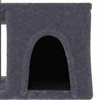 VidaXL Kattenmeubel met sisal krabpalen 48 cm donkergrijs - thumbnail