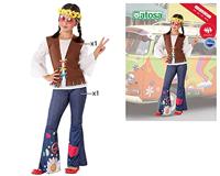 Kostuums voor Kinderen 110978 Multicolour (2 Onderdelen) - Maat: 7-9 Jaar - Maat: 7-9 Jaar - thumbnail