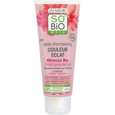 So Bio Etic Conditioner colour & shine hibiscus 200 Milliliter So Bio Etic Conditioner colour & shine hibiscus 200 Milliliter