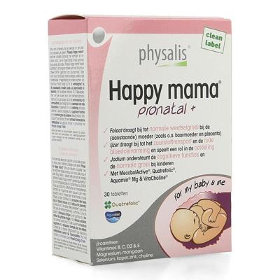 Physalis Happy Mama Pronatal+ 30Tabletten Physalis Happy Mama Pronatal+ 30Tabletten