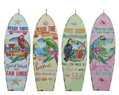 Diversen Muurdecor hout 90x20x60