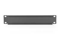 Digitus DN-10-BPN-01-B 10 inch Afdekking voor patchkast Vast inbouw Geschikt voor kastdiepte: vanaf 300 mm Zwart, Zwart (RAL 9005) - thumbnail